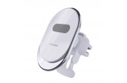 China Portable Qi Magnetic Wireless Car Charger Mount 15W for car dashboard supplier