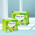 Wholesale Breathable Thick Period Girl Pad Ladies Menstrual sanitary Pad Disposable Biodegradable Winged Panty Liner for sale