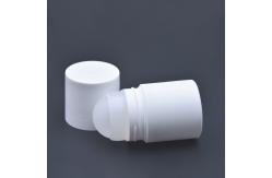 China Cylinder Shape Empty Roll On Deodorant Containers With PP Roller Ball supplier