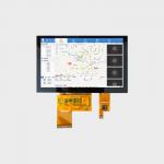 5.0 Inch Medium And Small LCD Display 800×480 RGB 500 Nits Display With Touch Panel for sale