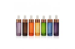 China Portable Clear Glass 15ml 0.5oz Serum Dropper Bottles supplier