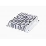 OEM Silvery Anodized Aluminum High Power Heat Sink Extrusion Profiles With CNC Machining for sale