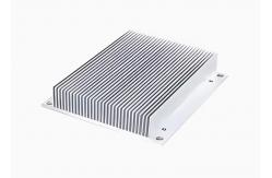 China OEM Silvery Anodized Aluminum High Power Heat Sink Extrusion Profiles With CNC Machining supplier