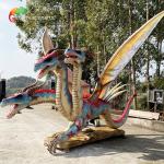 Artificial Animatronic Dragons For Theme Park Decoration
