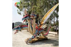 China Artificial Animatronic Dragons For Theme Park Decoration supplier