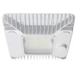 100W Surface Mount Canopy Lights Metal Housing For Buildings Environment Friendly