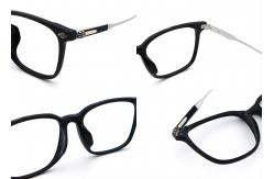 China Unisex Pure Titanium Glasses Adjustable Temple Rectangle 842 supplier