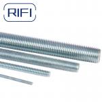 Silver Zinc Plated Steel Fasteners For All Thread Bar Metric Threaded Hardware Rods for sale