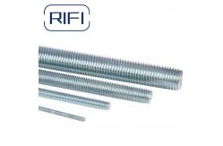China 3 Meter Zinc White Blue Plated All Thread Bar For Hardware Projects supplier