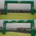Advertising Oxford Fabric Inflatable Arch with Fashion Style for Party , Festival for sale