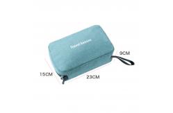 China Large Capacity Private Label Plain Polyester Makeup Bag supplier