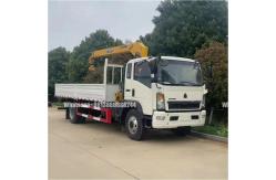 China Vehicle Lifter   Truck With Loading Crane supplier