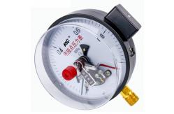 China YXC-150 Magnetic Aid Electric Contact Pressure Gauge With Bottom Connection supplier