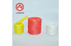 China High Tenacity 6000D Tomato Tying Twine , Virgin PP Baler Twine UV Treated supplier