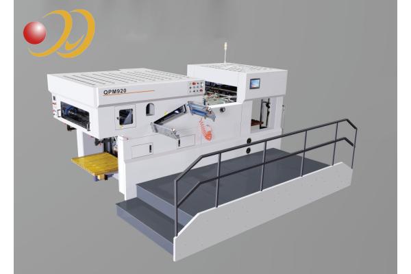 Easy Operation Paper Cut Machine , Die Cut Paper With Waste Stripping