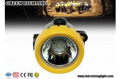 China 2.2Ah lithium battery mining cap lights , CREE LED lighting 171g convenient supplier