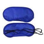 Polyester 3D Sleeping Eye Mask Silk Screen Imprint Blackout Eye Covers