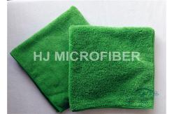 China OEM Plush Reusable Microfiber Cloth For Cleaning Dual Pile , 45 x 45cm supplier
