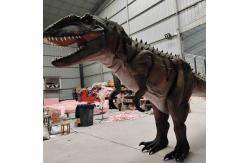 China Personalization Realistic Dinosaur Costume Carcharodontosaurus Model supplier