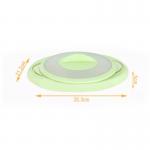 1600ml Foldable Silicone Food Steamer With Lid