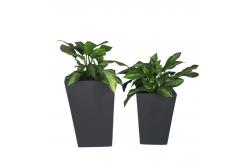 China Hand Carved Design Fiber Clay Planter Modern Style Waterproof And Fireproof Durable supplier
