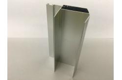 China Silver White Sand Blasting Aluminum Window Profiles High Structural Stability supplier
