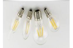 China 6W E27 Dimmable LED Tear Drop Shape Filament 2700K-6500K Glass High Efficiency supplier