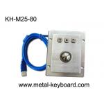 IP65 Rate Industrial Computer Mouse Stainless Steel Material Trackball Durable for sale