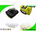 Small Size Rechargeable LED Headlamp 25000lux GLC-6S OLED Screen For Time Logo for sale