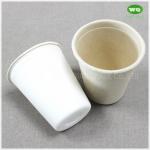 8oz Sugarcane Pulp Cup Compostable And Degradable 100%  Coffee Cups Recyclable  Cups Freezer Safe Plant pulp Cups for sale