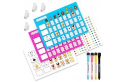 China A3 Preschool Reward Chart Printable Magnetic Behavior Chart 0.8mm Thickness supplier