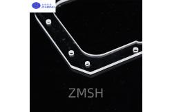 China UV/IR Grade Quartz Through Hole Plates Custom Cut High Temperature Chemical supplier