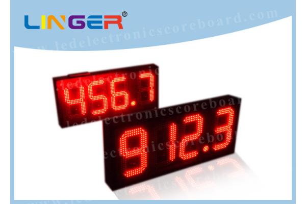 Multi Functional Digital Gas Price Signs With ROHS Certificate 888.8 Format