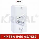 35A IP66 4P Waterproof Isolating Switch Outdoor Australian standard for sale