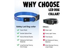 China USB Rechargeable Flashing Dog Collars supplier