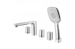 China ARROW Push Button Hand Held Shower Head Brass Body Material supplier