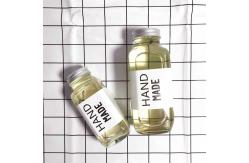 China Clear / Frosted Tough Glass Beverage Bottle Reusable Tight Seal Eco Friendly supplier