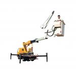 JMC 5 Retractable Section  45m Arm Holding 1 Man Aerial Platform Truc Aerial Work Trucks 4X2 High Altitude Operation Truck for sale