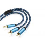 3.5/2 RCA Gold Plated Extension Cable