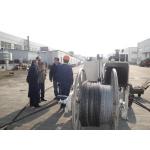 Durable Conductor Stringing Machine , Hydraulic Cable Puller Machine Stringing Of Conductors