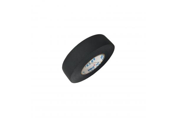 Black Automotive Wire Loom Tape With Silk Screen Offset Gravure Printing