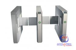 China Led Light RFID Safety Access Pedestrian SecuritySwing Gate Infrared Swing Gate Barrier supplier