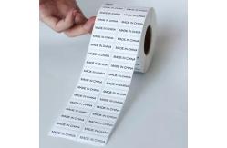 China Customer's Logo Seal Sticker Label for All Industries Custom Design supplier