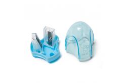 China Baby Fancy Rocket Plastic Pencil Sharpener With Tank supplier