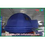 Indoor Digital 7m Inflatable Planetarium Blue Educational Inflatable Dome Tent for sale