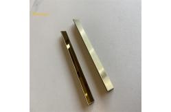 China 304 T Slot Stainless Steel Tile Trim Mirror Finish Width T6-T50 supplier
