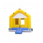 Yellow Color Simple Model Inflatable Bouncy Castle 5*5*5m for sale