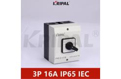 China IEC Standard 16A Triple Pole Rotary Changeover Selector Switch supplier