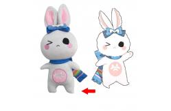 China Kawaii Plush Stuffed Bunny Toy With EN71 Certification supplier