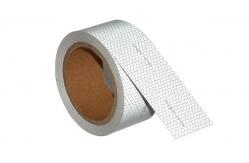 China Silver Honeycomb High Visibility Maritime Marine SOLAS Grade Self-adhesive Reflective Tape Roll supplier